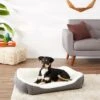 Frisco Sherpa Rectangular Bolster Dog Bed 2 Frisco Sherpa Rectangular Bolster Dog Bed -Chewy Store 129483 MAIN. AC SS1800 V1566334977
