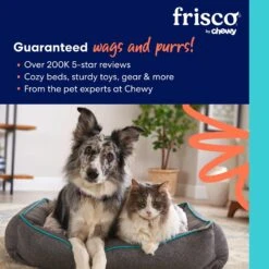 Frisco Stainless Steel Dog & Cat Bowl -Chewy Store 159867 PT8. AC SS1800 V1693015856