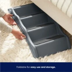 Frisco Foldable Nonslip Cat & Dog Stairs 10 Frisco Foldable Nonslip Cat & Dog Stairs -Chewy Store 206569 PT5. AC SS1800 V1668186538