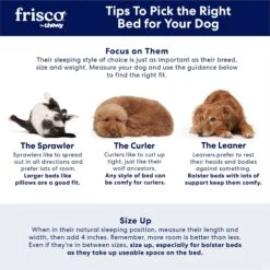 Frisco Eyelash Cat & Dog Bolster Bed -Chewy Store 210771 PT7. AC SS1800 V1668199309