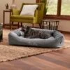 Frisco Rectangular Personalized Bolster Dog Bed W/Removable Cover 1 Frisco Rectangular Personalized Bolster Dog Bed W/Removable Cover -Chewy Store 234946 MAIN. AC SS1800 V1600207381
