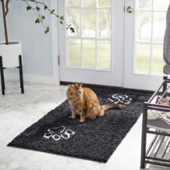 Frisco Microfiber Chenille Paw Print Doormat Runner 10 Frisco Microfiber Chenille Paw Print Doormat Runner -Chewy Store 235889 PT4. AC SS1800 V1606833824