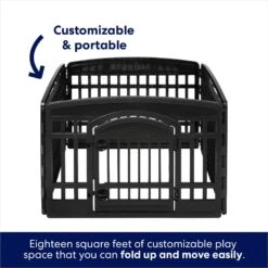 Frisco 4-Panel Dog Exercise Playpen With Door, 24-in 15 Frisco 4-Panel Dog Exercise Playpen With Door, 24-in -Chewy Store 244546 PT4. AC SS1800 V1603407098