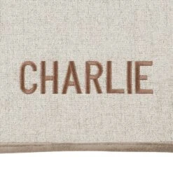 Frisco Faux Linen Personalized Dog & Cat Blanket, Beige, Large -Chewy Store 252621 PT4. AC SS1800 V1604701616