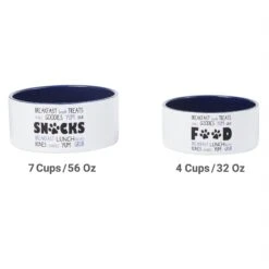 Frisco Food & Paw Non-skid Ceramic Dog Bowl -Chewy Store 270195 PT5. AC SS1800 V1620912525