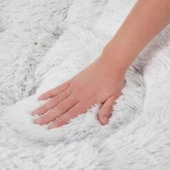 Frisco Eyelash Cat & Dog Bolster Bed & Frisco Eyelash Cat & Dog Blanket -Chewy Store 303412 PT3. AC SS1800 V1623048752