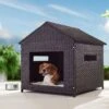 Frisco Outdoor Wicker Dog House & Bed 2 Frisco Outdoor Wicker Dog House & Bed -Chewy Store 356073 MAIN. AC SS1800 V1652882001