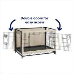Frisco Easy Set-Up Wood Furniture Style Dog Crates 15 Frisco Easy Set-Up Wood Furniture Style Dog Crates -Chewy Store 363840 PT4. AC SS1800 V1685459485