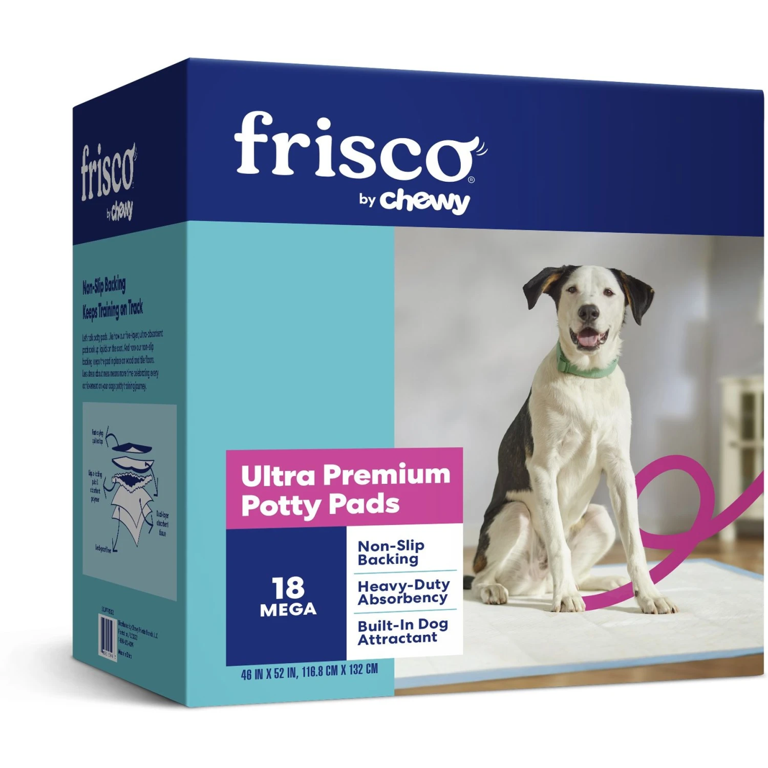 Frisco Mega Non-Skid Ultra Premium Dog Training & Potty Pads 3 Frisco Mega Non-Skid Ultra Premium Dog Training & Potty Pads