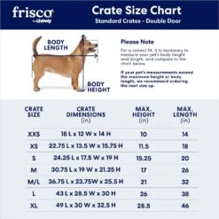 Frisco Fold & Carry Double Door Collapsible Wire Dog Crate 11 Frisco Fold & Carry Double Door Collapsible Wire Dog Crate -Chewy Store 88789 PT2. AC SS1800 V1667228179