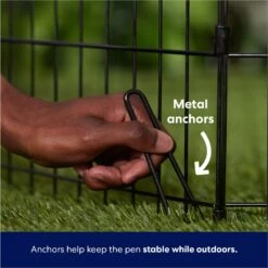 Frisco Wire Dog & Small Pet Exercise Pen With Step-Through Door -Chewy Store 97484 PT3. AC SS1800 V1667228559